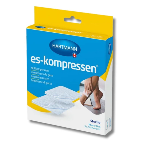 ES Kompressen steril 10 x 10 cm 17-fädig